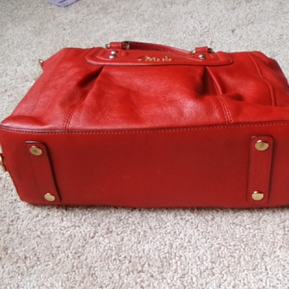 COACH Ashley F19247 Orange Leather Purse - Picture 10 of 15